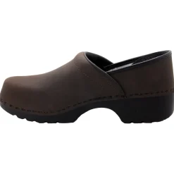 BJORK Swedish Men's Pro Oiled Leather Clogs