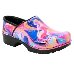 BJORK Swedish Professional Swirl Clogs - CLOSEOUT