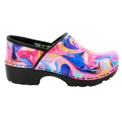BJORK Swedish Professional Swirl Clogs - CLOSEOUT