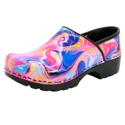 BJORK Swedish Professional Swirl Clogs - CLOSEOUT