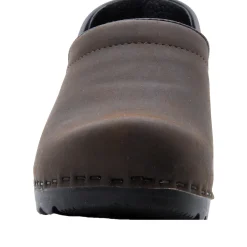BJORK Women's Swedish Professional Oiled Leather Clogs