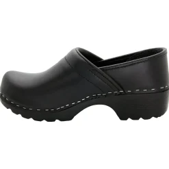 BJORK Women's Swedish Professional Oiled Leather Clogs