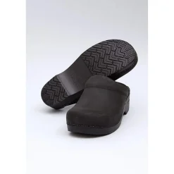 DANSKO Men's Karl Open Back Oiled Leather Clogs