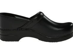 DANSKO Men's Professional Black Box Leather Clogs