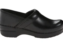DANSKO Men's Professional Black Cabrio Leather Clogs