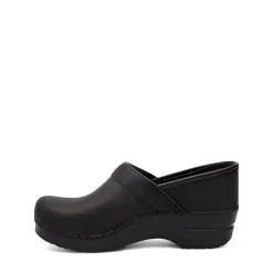 DANSKO Professional Black Oiled Leather Clogs