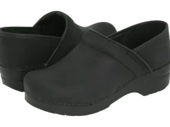 DANSKO Professional Black Oiled Leather Clogs