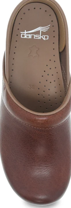 DANSKO Professional Saddle Full Grain Leather Clogs