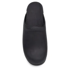 DANSKO Sonja Oiled Leather Open Back Clogs