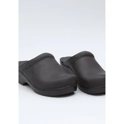 DANSKO Sonja Oiled Leather Open Back Clogs