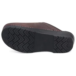 DANSKO Sonja Oiled Leather Open Back Clogs