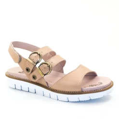 Dromedaris Alicia Leather Strappy Adjustable Sandals