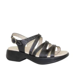 Dromedaris Golden Eagle Leather Strappy Sandals
