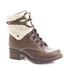 Dromedaris Kara Leather & Shearling Boot