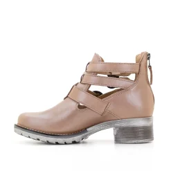 Dromedaris Kelsy Short Summer Pearl Leather Boot