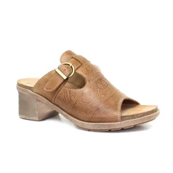 Dromedaris Sharon Leather Mule Sandals