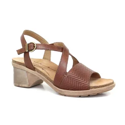 Dromedaris Sienna Adjustable Leather Sandal