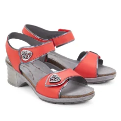 Dromedaris Silvie Adjustable Leather Sandals