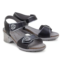 Dromedaris Silvie Adjustable Leather Sandals