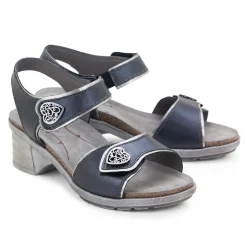 Dromedaris Silvie Adjustable Leather Sandals
