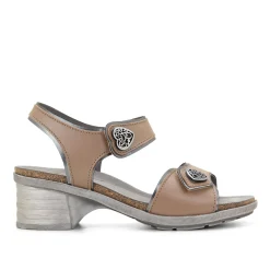 Dromedaris Silvie Adjustable Leather Sandals