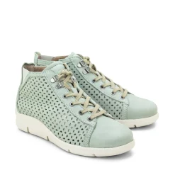 Dromedaris Victoria Perforated Leather Summer Bootie