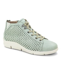 Dromedaris Victoria Perforated Leather Summer Bootie