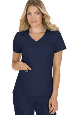 koi Basics Becca Women's 4-Pocket Stretch Scrub Top