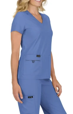koi Basics Becca Women's 4-Pocket Stretch Scrub Top