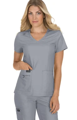 koi Basics Becca Women's 4-Pocket Stretch Scrub Top