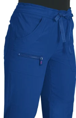 koi Lite Peace Women's 6-Pocket Stretch Scrub Pants