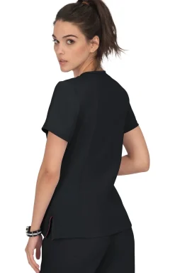 koi Lite Philosophy Women's 3-Pocket Mock-Wrap Scrub Top