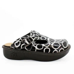 Sanosan Bella Comfort Slip-On Clogs in Zen Circles